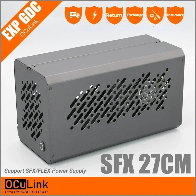 Metal Frame Case Chassis For T - External Gpu Dock Pcie 4.0 Oculink ulasan dan harga