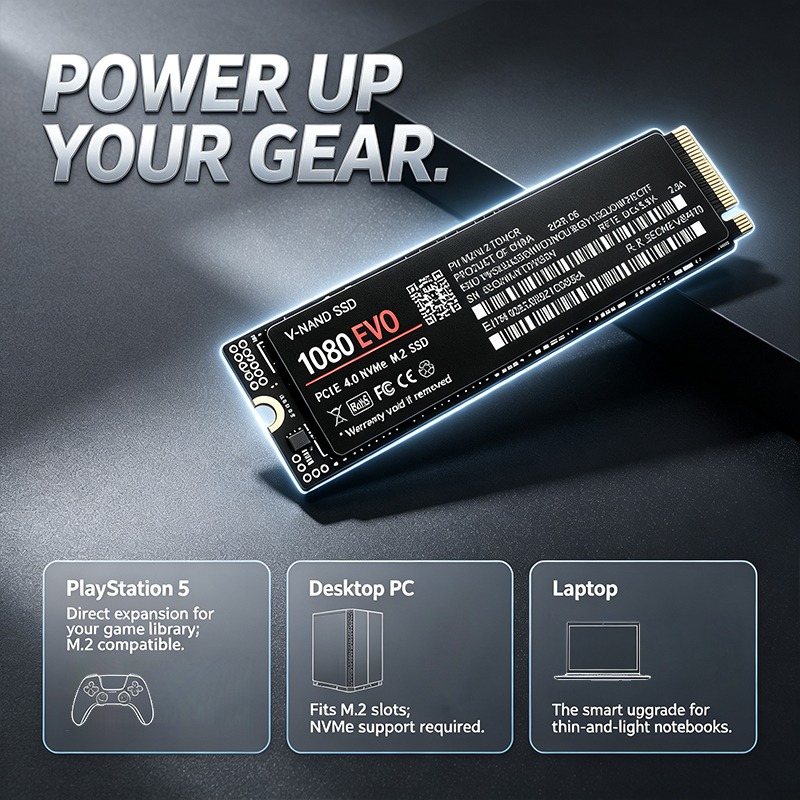 NEW High Performance 1080 EVO  - M.2 Nvme 4Tb Pcie 4.0 Ssd ulasan dan harga