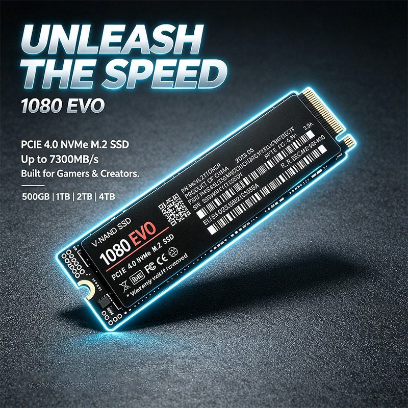 NEW High Performance 1080 EVO  - M.2 Nvme 4Tb Pcie 4.0 Ssd ulasan dan harga
