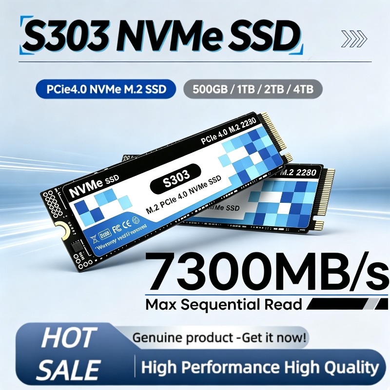 S303 4TB SSD NVMe M.2 PCIe 4.0 - M.2 Nvme 4Tb Pcie 4.0 Ssd ulasan dan harga