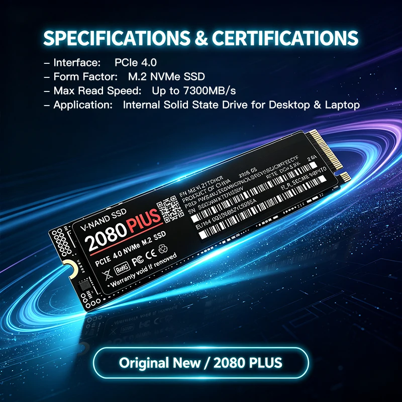 500GB 1TB 2TB 4TB SSD 2080 PLU - M.2 Nvme 4Tb Pcie 4.0 Ssd ulasan dan harga