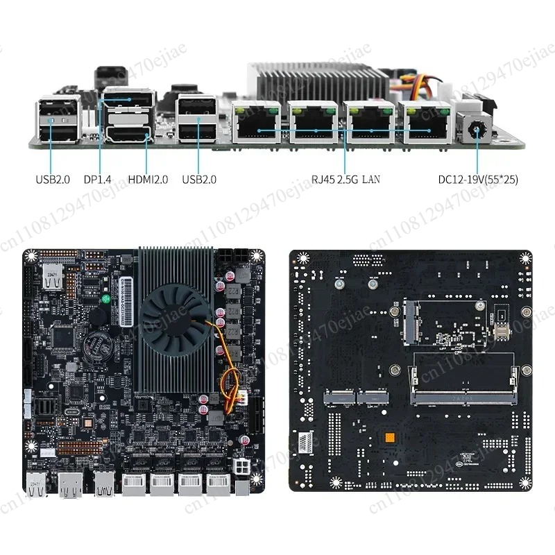 N100 6-Bay NAS Motherboard Min - Nas Motherboard N100 6 Sata ulasan dan harga