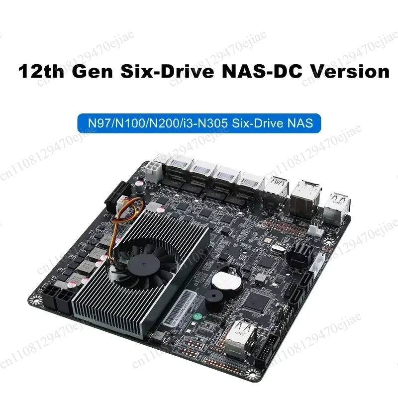 N100 6-Bay NAS Motherboard Min - Nas Motherboard N100 6 Sata ulasan dan harga